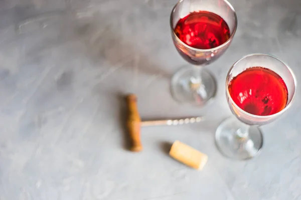 Piros bor fogalma — Stock Fotó