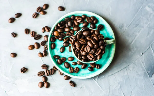 Granos de café crudos —  Fotos de Stock