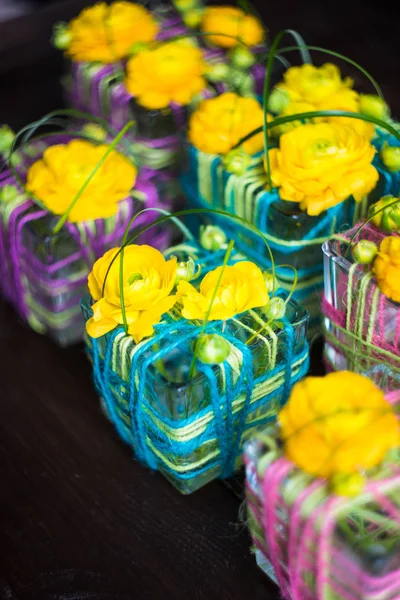 Beautiful ranunculus flowers — Stock Photo, Image