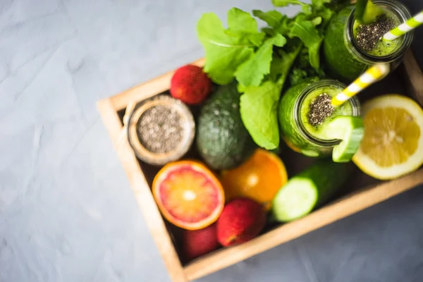 Концепція органічні продукти харчування — стокове фото