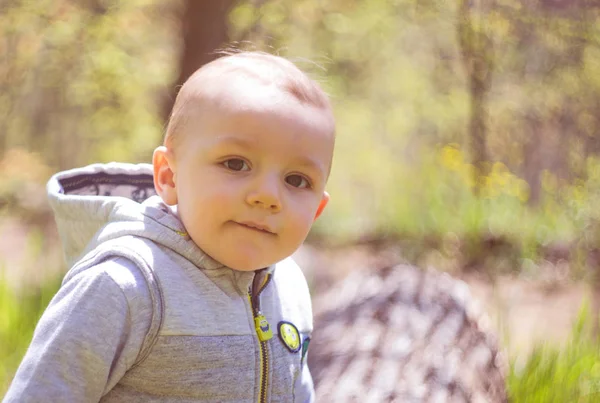 Baby boy porträtt — Stockfoto