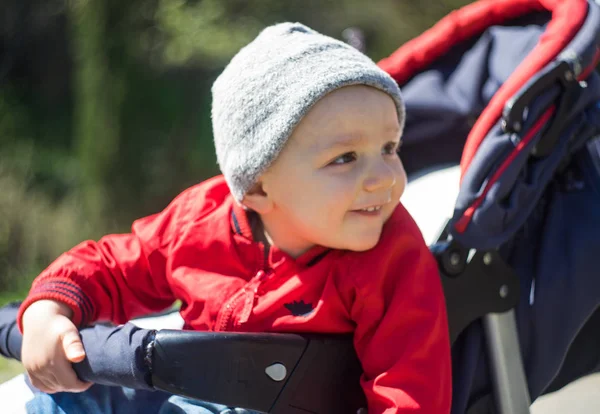 Baby boy porträtt — Stockfoto