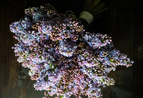Fiori lilla in un mazzo — Foto Stock