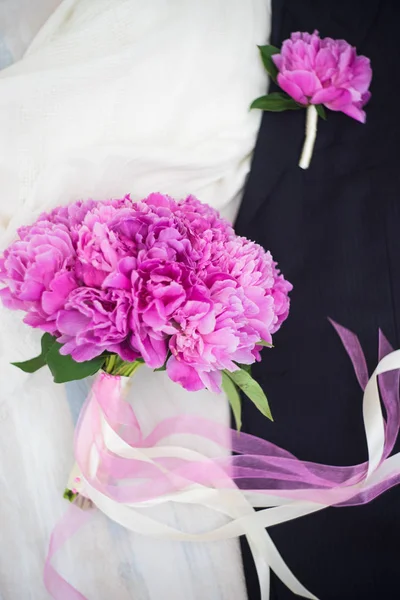 Concepto de flores de verano con peonía — Foto de Stock