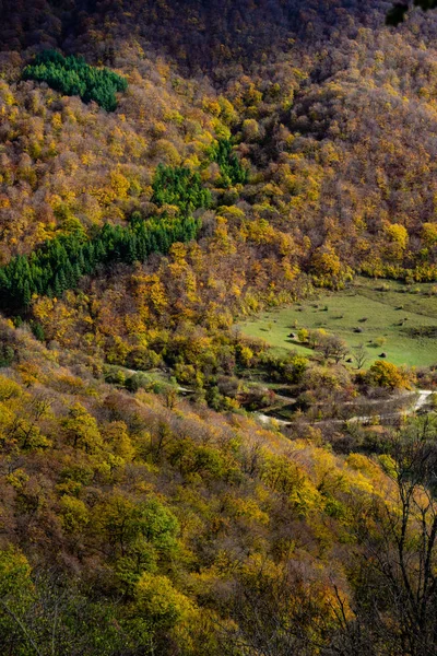 Jesienny krajobraz turystyczny — Zdjęcie stockowe