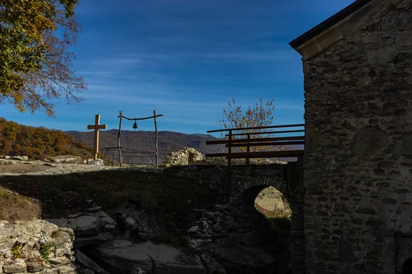 Paisagem outonal georgiana — Fotografia de Stock