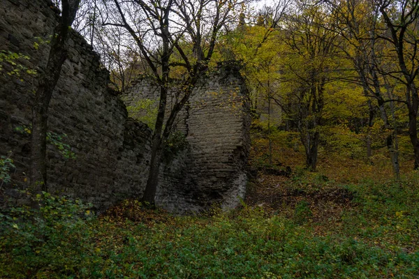 Грузинський осінній пейзаж — стокове фото