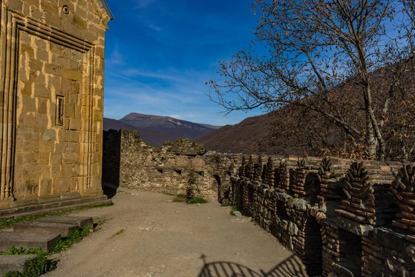 Famous Ananuri castle in Georgia — Stock Photo, Image