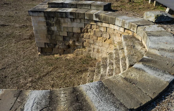 Dzalisi 'deki Roma villası harabeleri — Stok fotoğraf