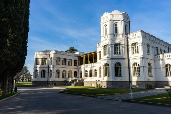 Podzim na zámku Mukhrani — Stock fotografie