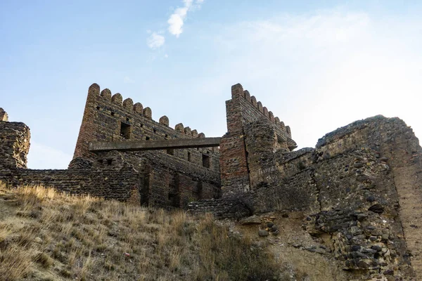 Qsnis tsikhe 또는 mukhrani / ksani 의 성 — 스톡 사진