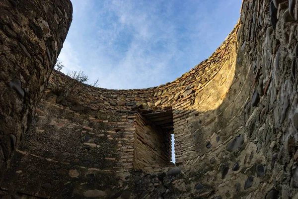 Qsnis tsikhe lub zamek w Mukhrani / Ksani — Zdjęcie stockowe