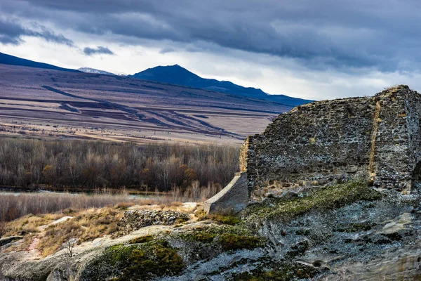 Ruiny miasta skalnego Uplistsikhe — Zdjęcie stockowe