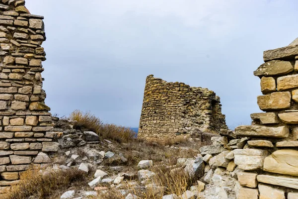 Ruinas del castillo de Akhaltsikhe — Foto de Stock