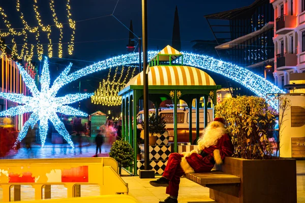 Iluminación de Año Nuevo de Tiflis — Foto de Stock