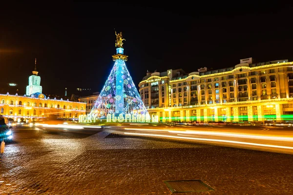 Tbilisi's New Year Illumination — 스톡 사진