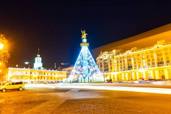 Tbilisi's New Year Illumination — 스톡 사진