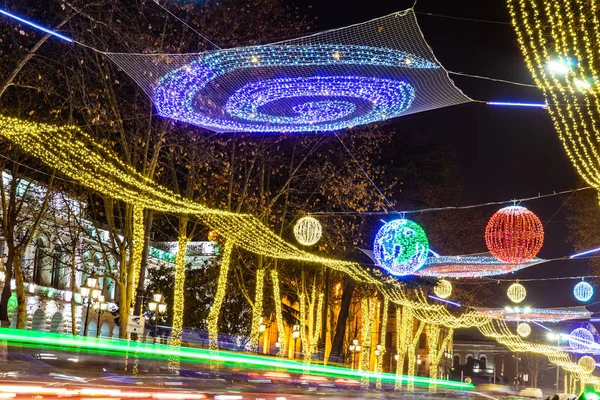 Tbilisi's New Year Illumination — Stock Photo, Image