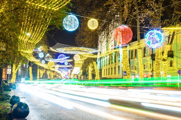 Nouvel An illumination de Tbilissi — Photo