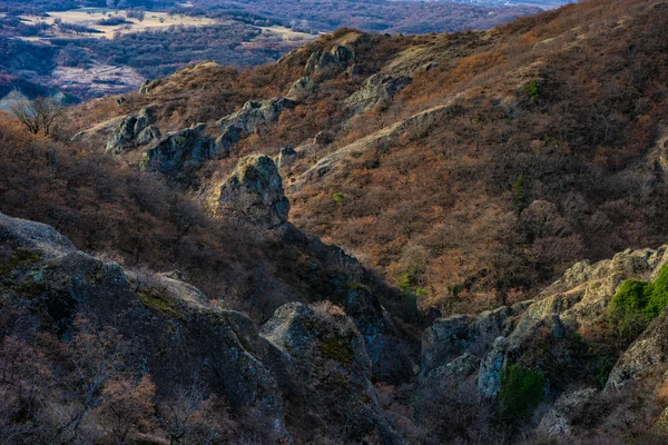 Каньйон birtvisi в Грузії — стокове фото