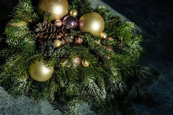 Kerst feestelijke samenstelling — Stockfoto