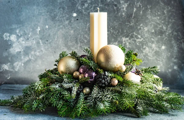 Christmas festive composition — Stock Photo, Image