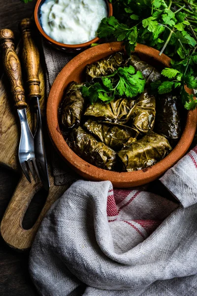 Традиционное грузинское блюдо — стоковое фото