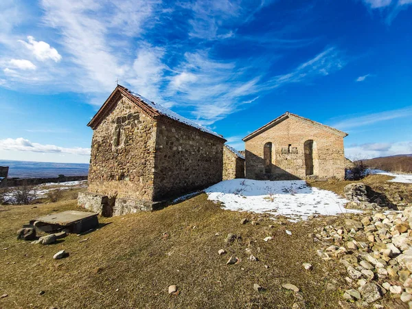 Famous georgian travel landmark — 스톡 사진