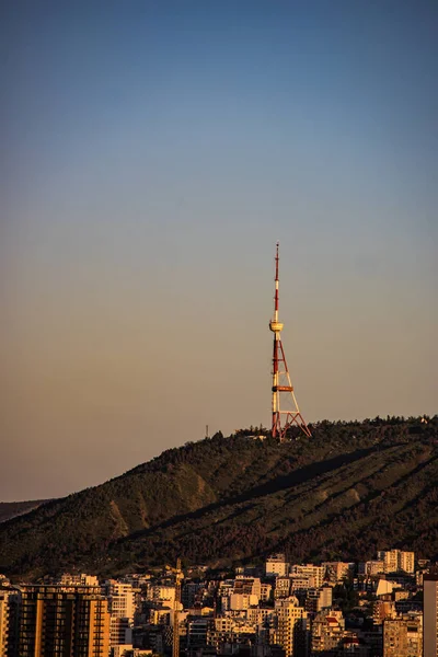 Denní Čas Centrální Části Města Tbilisi Georgia — Stock fotografie