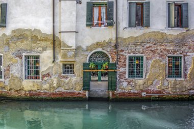 Venedik'te bir evin dış