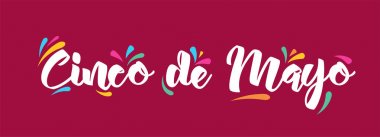 Cinco de mayonez tebrik kartı.