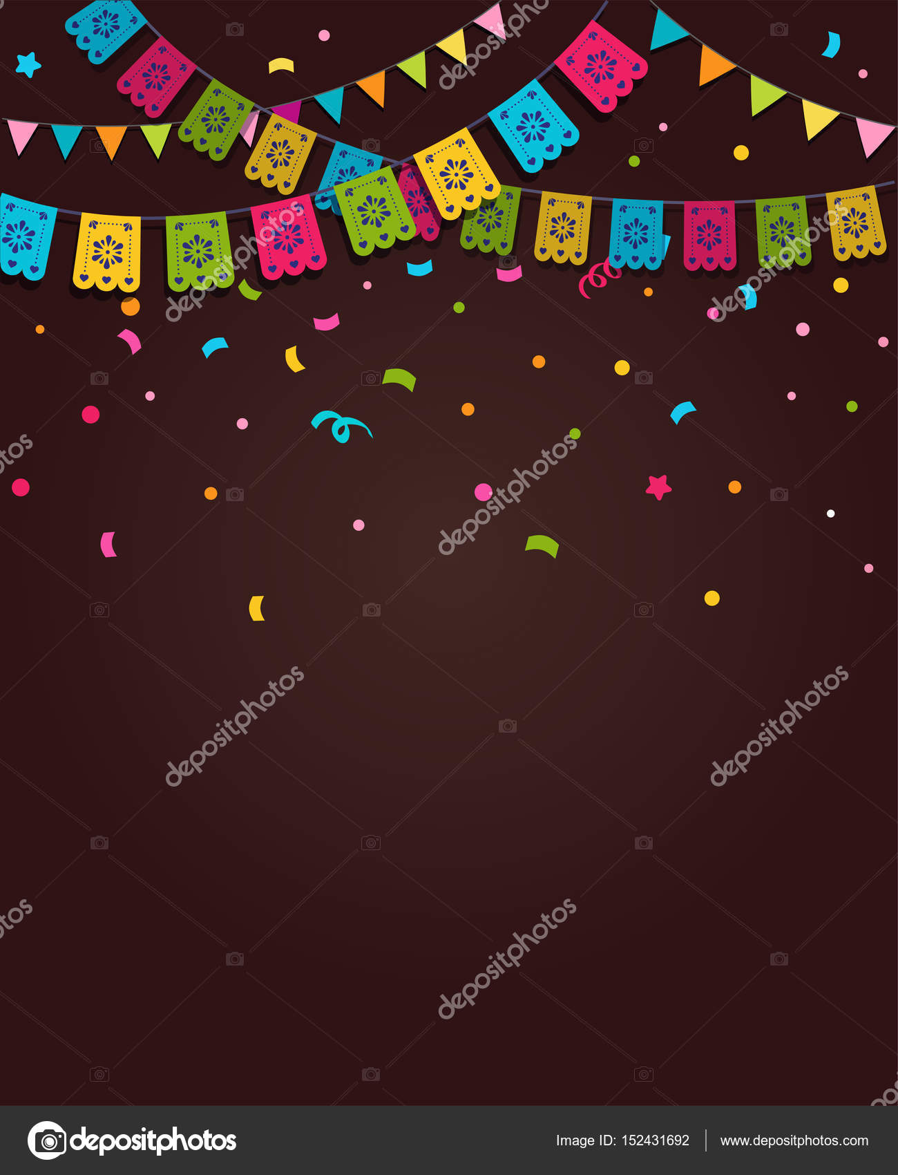 墨西哥福特嘉年华背景图库矢量图©marish 152431692, image size:1300x1700