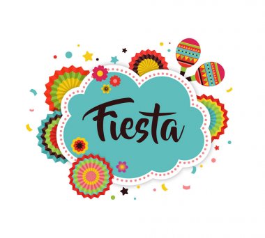 Meksika fiesta arka plan