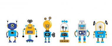 şirin antika robot seti