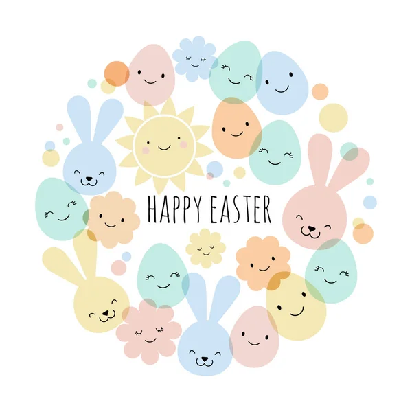 Easter card, banner and background design — Stock Vector