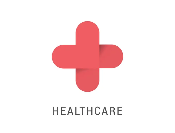 Farmaceutische, gezondheidszorg en medische concept embleem, symbool — Stockvector