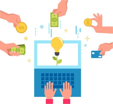 Crowdfunding para konsept tasarımı