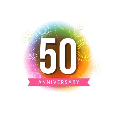 Yıldönümü havai fişek ve kutlama