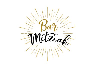 Bar Mitzva'tebrik kartı, Modern İbranice harfler