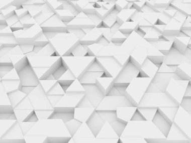 eşkenar üçgen - beyaz arka plan