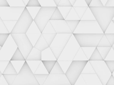 eşkenar üçgen - beyaz arka plan