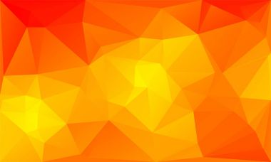 arka plan - ateşli turuncu üçgenler soyut