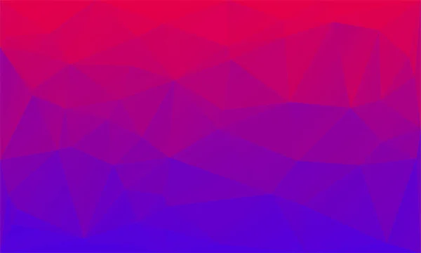 Трикутники абстрактний фон - червоний синій — стоковий вектор