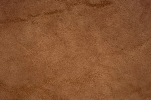 Natural brown leather texture. — Stock Photo, Image