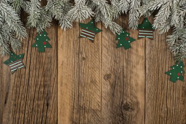 Noel kompozisyon. Noel dekorasyonu ile Ladin Şubesi
