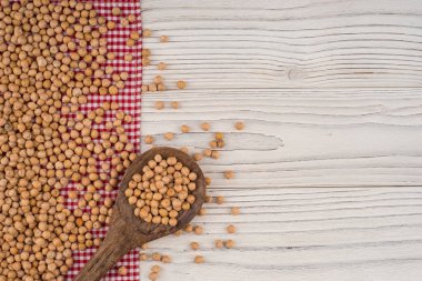 Nohut eski ahşap tablo. 