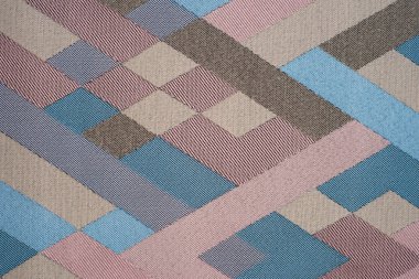 Parlak renkli kumaş.