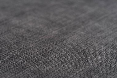 Gri kumaş dokusu. Arka plan, boş şablon. 