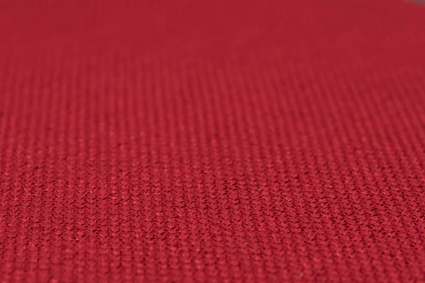 Tekstur kain merah. Latar belakang abstrak, templat kosong . — Stok Foto