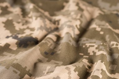 Kamuflaj kumaş dokusu arkaplanı. 